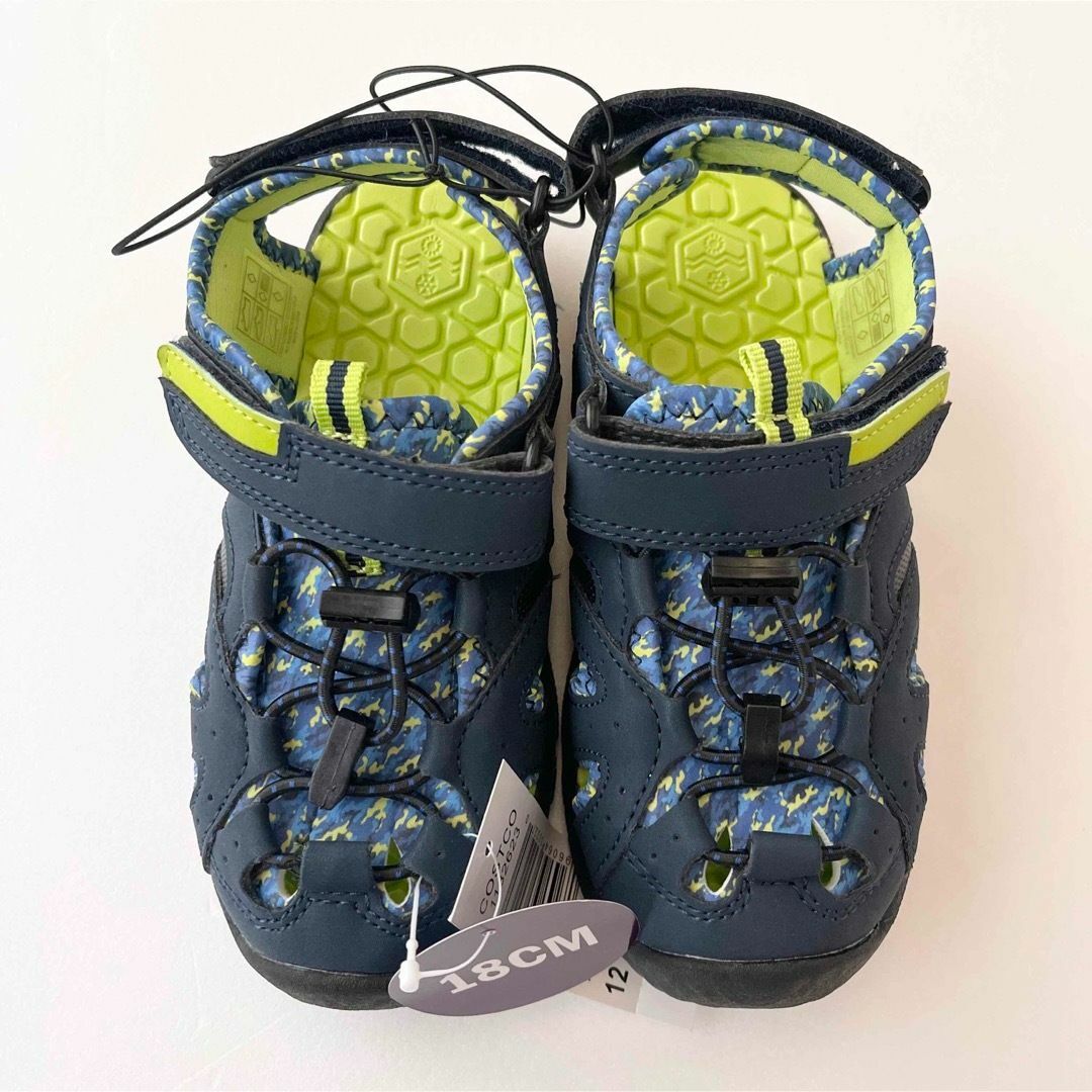 クホンブ　サンダル　18.0 キッズ/ベビー/マタニティのキッズ靴/シューズ(15cm~)(サンダル)の商品写真