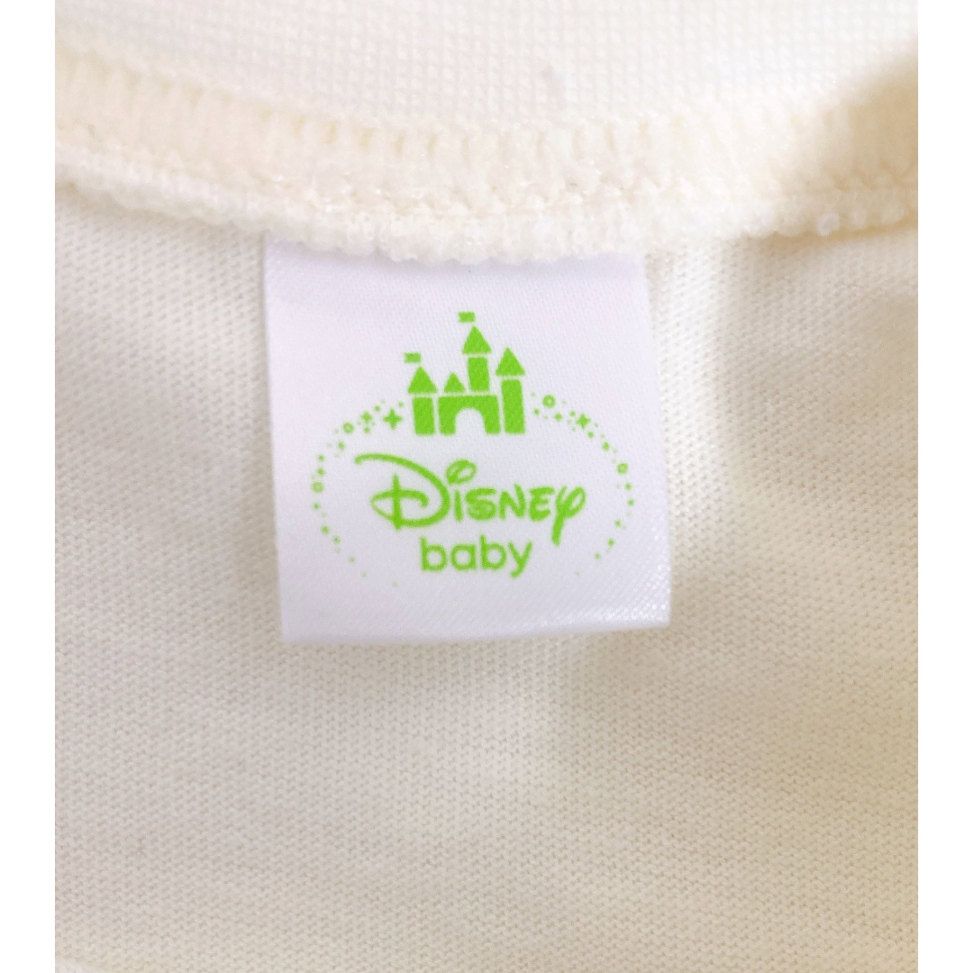 Disney(ディズニー)のミッキーマウス　長袖　ロングTシャツ　80 キッズ/ベビー/マタニティのベビー服(~85cm)(シャツ/カットソー)の商品写真