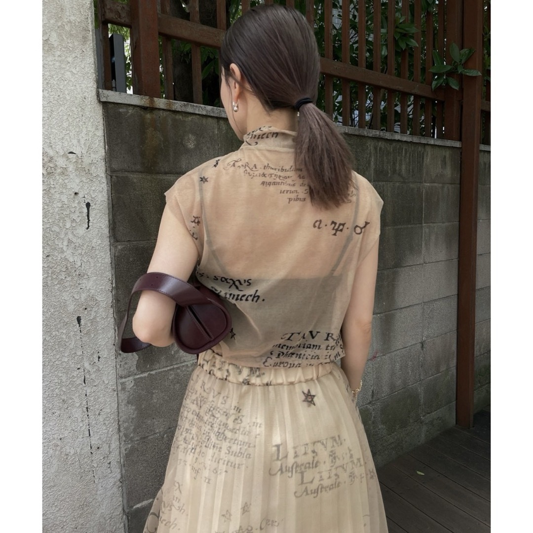 Ameri VINTAGE(アメリヴィンテージ)のHOROSCOPE SKIN TOP Ameri Vintage レディースのトップス(タンクトップ)の商品写真