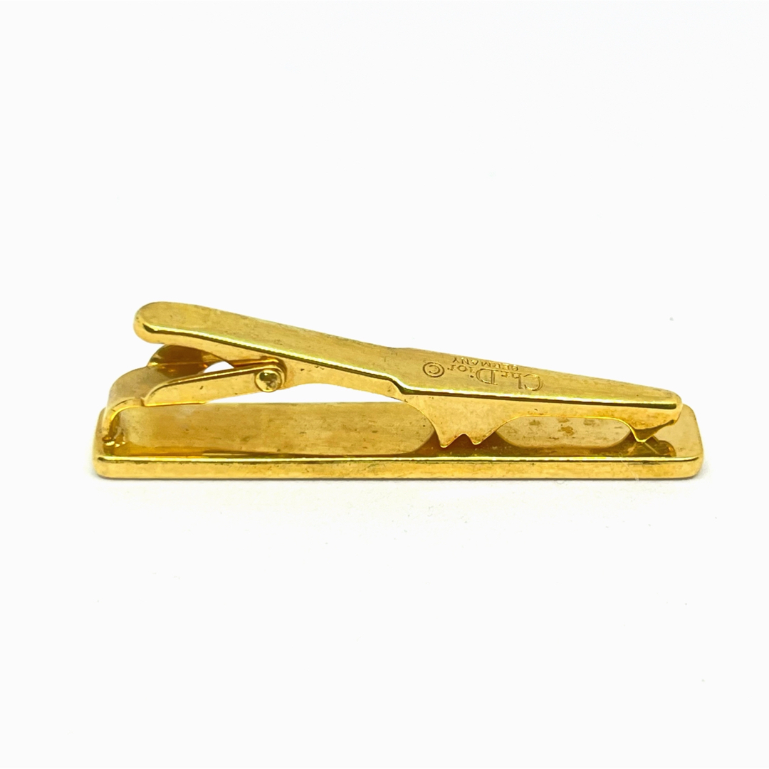 Christian Dior(クリスチャンディオール)のDior クリスチャンディオール ネクタイピン トロッター バネ式 ゴールド 金 メンズのファッション小物(ネクタイピン)の商品写真