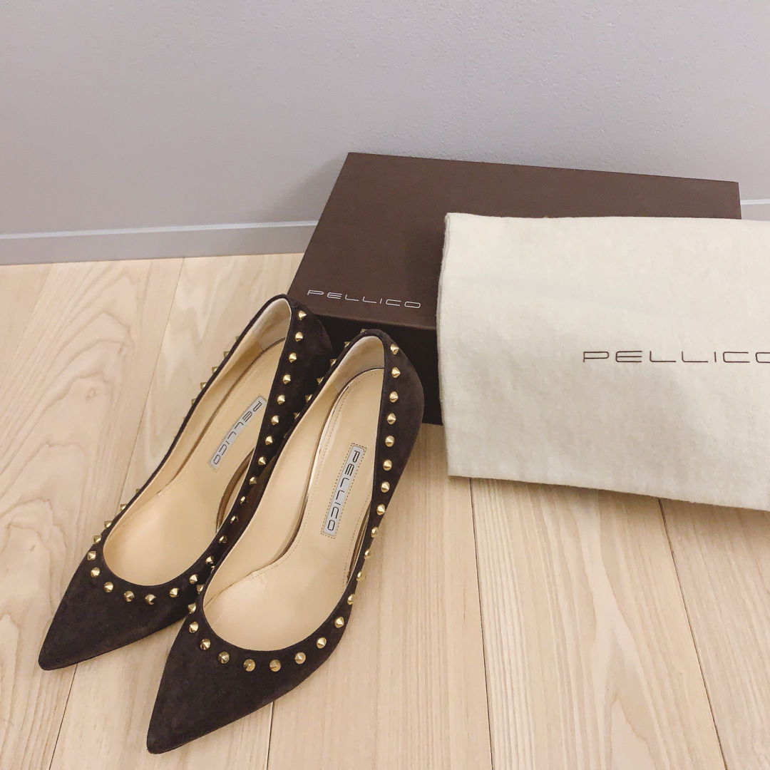 PELLICO(ペリーコ)のPELLICO♡︎スタッズパンプス レディースの靴/シューズ(ハイヒール/パンプス)の商品写真
