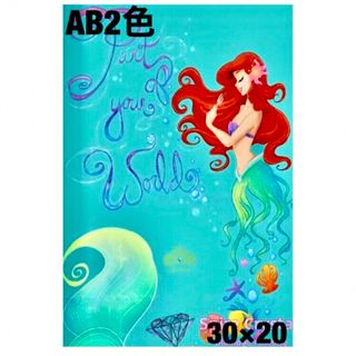 ダイヤモンドアート　可愛い人魚　AB2色