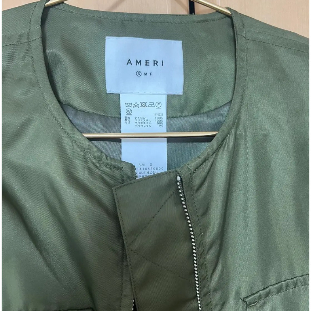 Ameri VINTAGE(アメリヴィンテージ)のMODERN MILITARY SET JACKET/カーキ/Sサイズ レディースのジャケット/アウター(ミリタリージャケット)の商品写真