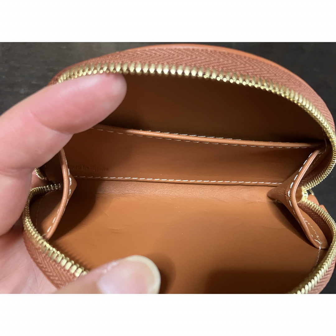 【最終値下げ】Polene half moon wallet ミニ財布  レディースのファッション小物(財布)の商品写真