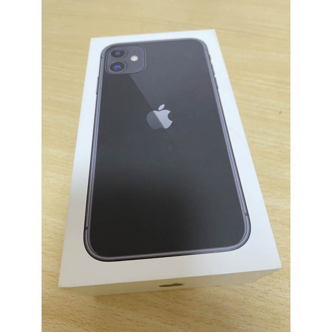 Apple(アップル)のiPhone 11 ブラック 64 GB SIMフリー スマホ/家電/カメラのスマートフォン/携帯電話(スマートフォン本体)の商品写真