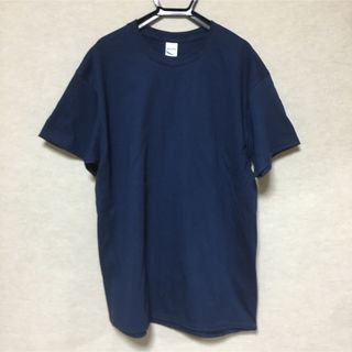 ギルタン(GILDAN)の新品 GILDAN ギルダン 半袖Tシャツ ネイビー 紺 L(Tシャツ/カットソー(半袖/袖なし))