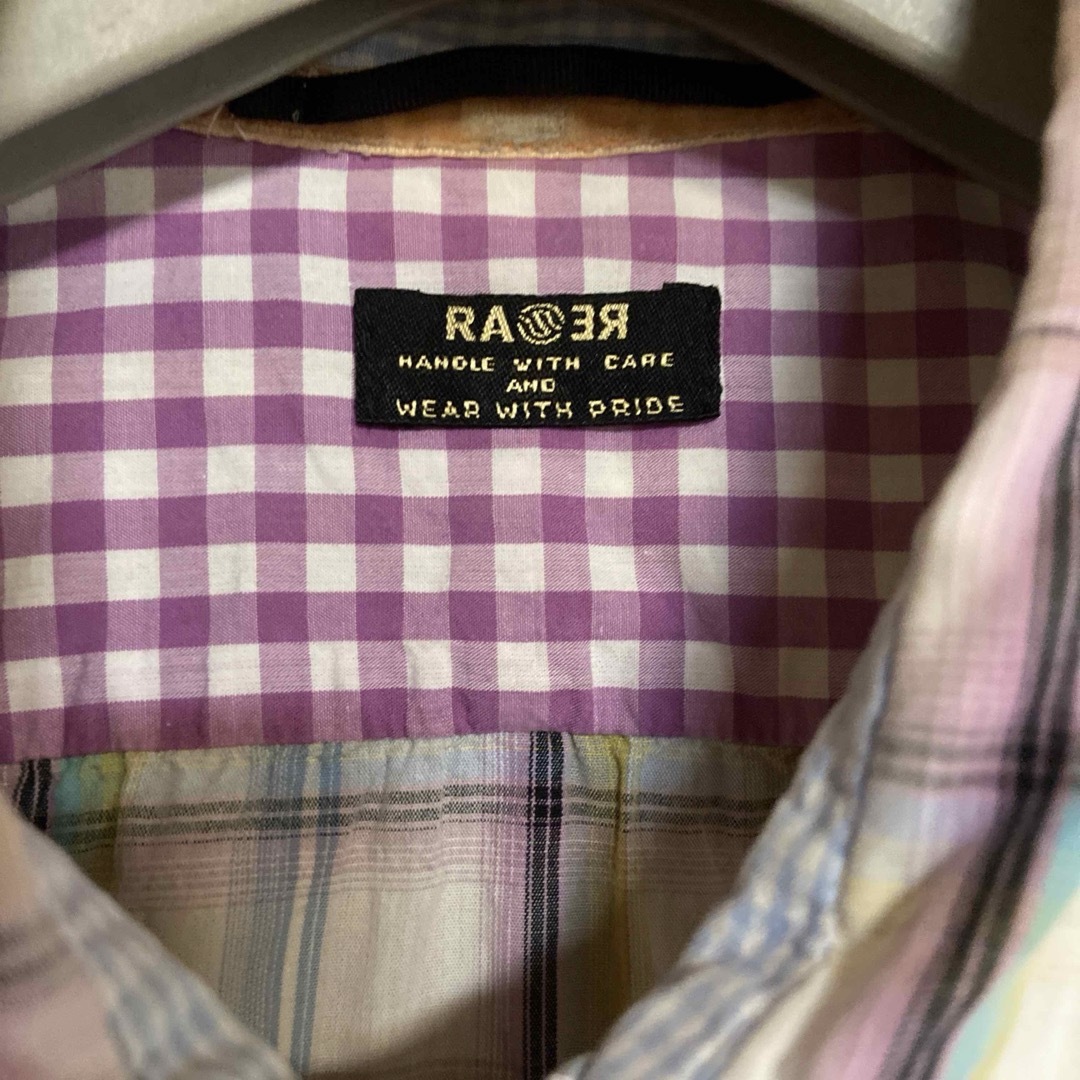 RA-RE(ラーレ)のRA-RE/ラーレ  マドラスチェックシャツ　Italia メンズのトップス(シャツ)の商品写真