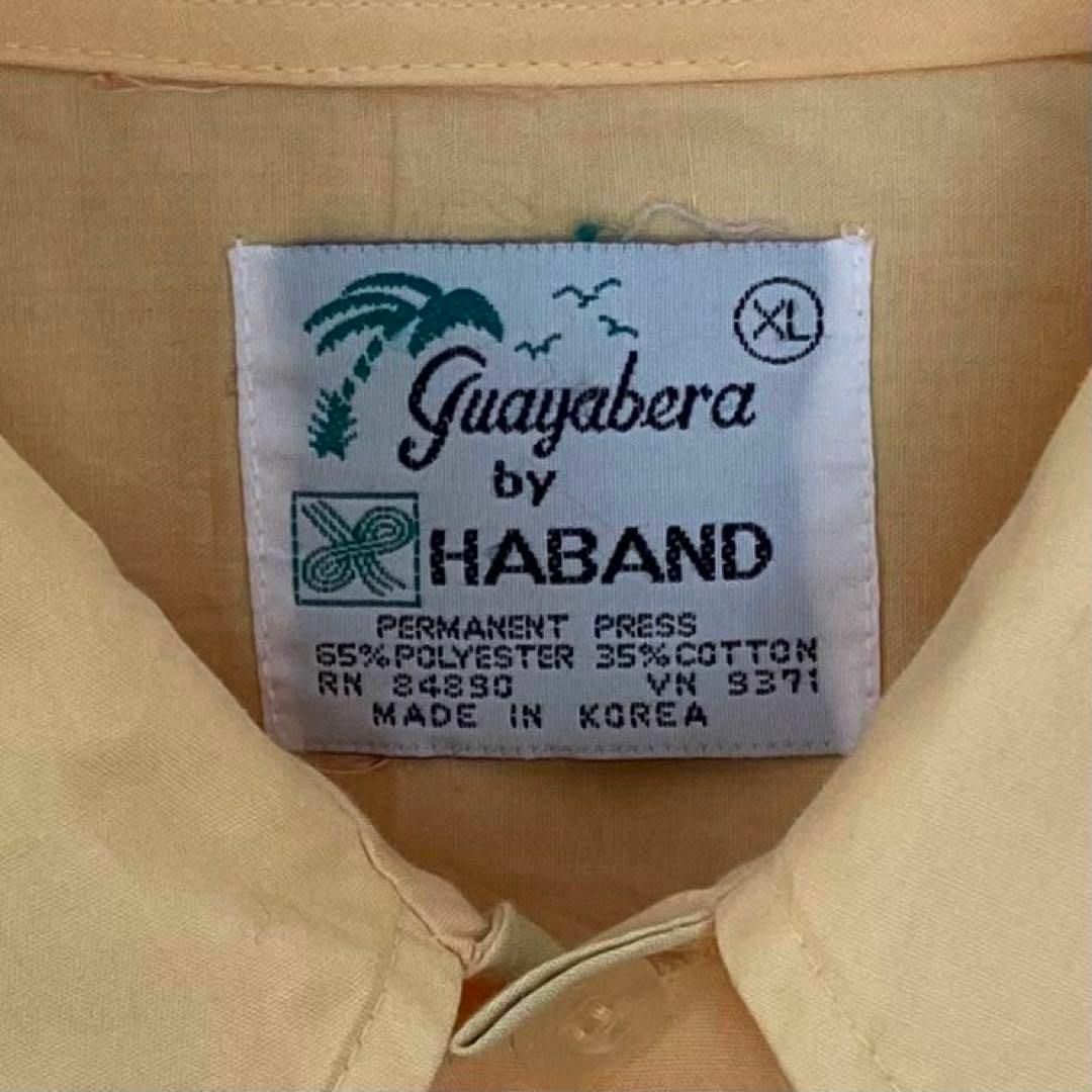 GUAYABERA メンズ　キューバシャツ　開襟　刺繍　XL C1S メンズのトップス(シャツ)の商品写真