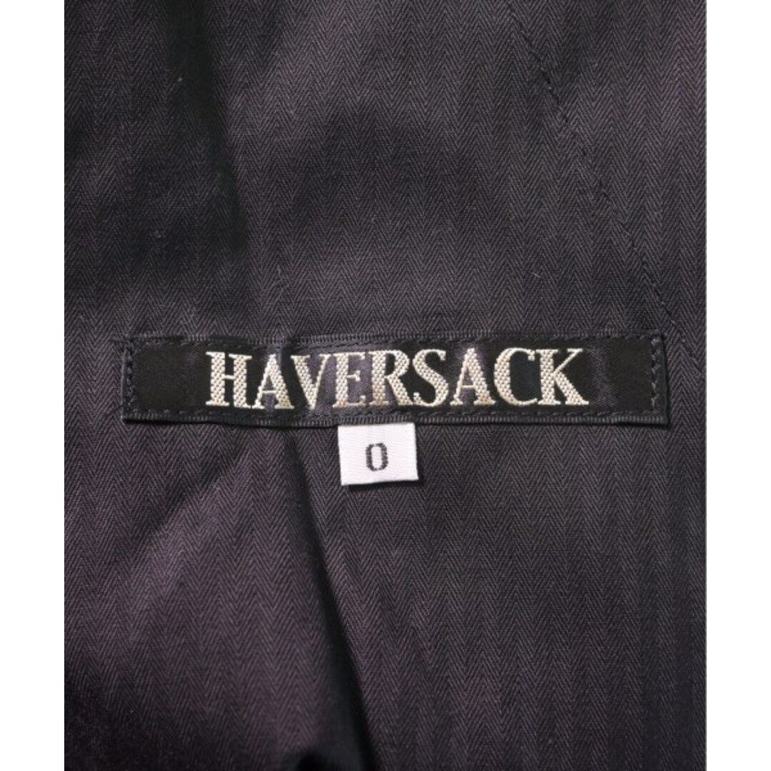 HAVERSACK(ハバーサック)のHAVERSACK ハバーサック パンツ（その他） 0(XS位) 黒 【古着】【中古】 レディースのパンツ(その他)の商品写真