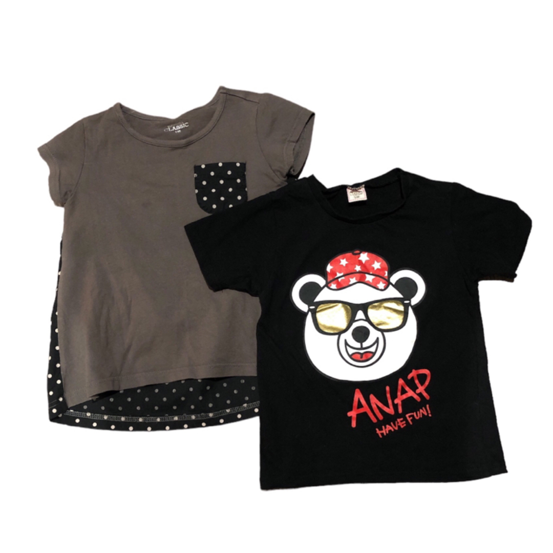 ANAP Kids(アナップキッズ)の120cm 半袖　夏　ANAP キッズ/ベビー/マタニティのキッズ服女の子用(90cm~)(Tシャツ/カットソー)の商品写真