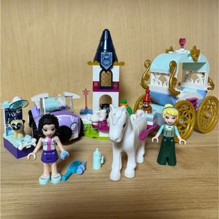 レゴ(Lego)の41360 41159 シンデレラと魔法の馬車　エマのどうぶつクリニックカー(積み木/ブロック)