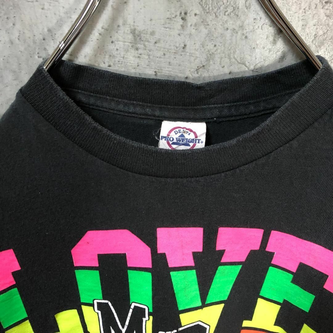 LOVE MD 73 カラフル デカロゴ USA輸入 Tシャツ メンズのトップス(Tシャツ/カットソー(半袖/袖なし))の商品写真