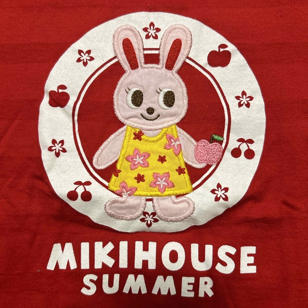 mikihouse(ミキハウス)のミキハウス　Tシャツ　100 キッズ/ベビー/マタニティのキッズ服女の子用(90cm~)(Tシャツ/カットソー)の商品写真