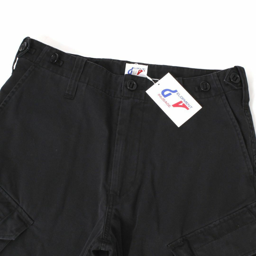 DEVINUSAGE ISLAND CARGO PANTS XXX1 BLACK メンズのパンツ(ワークパンツ/カーゴパンツ)の商品写真