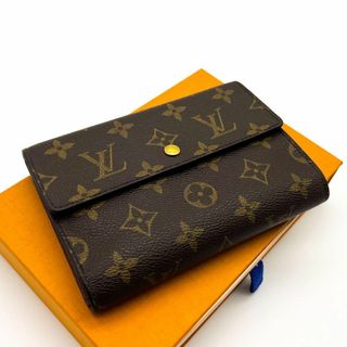 ルイヴィトン(LOUIS VUITTON)の【極美品】ルイヴィトン　ポルトトレゾールエテュイパピエ　モノグラム　三つ折り財布(財布)