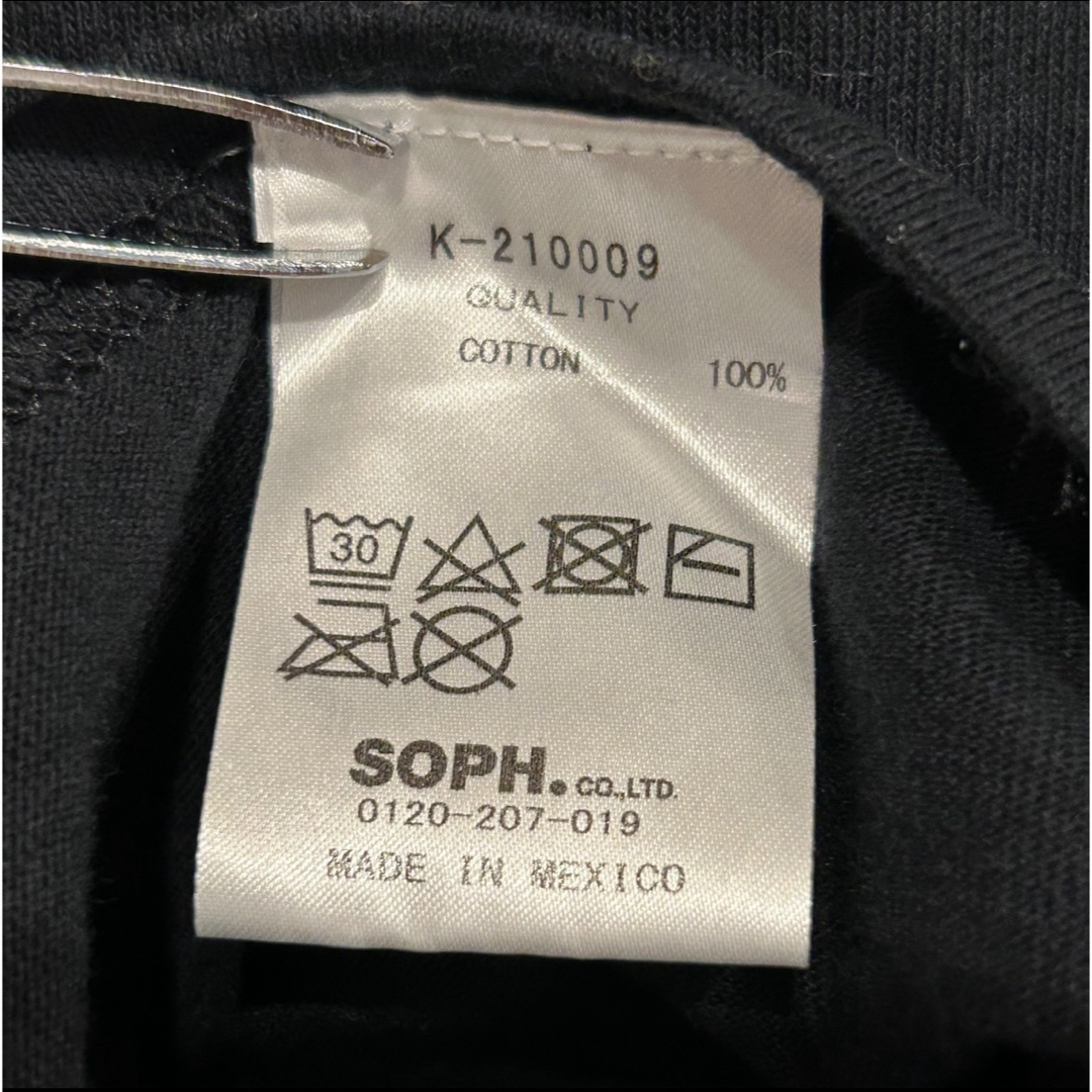 SOPHNET.(ソフネット)のKIYONAGA&CO FUJIWARA&CO Tシャツ Lサイズ 黒 メンズのトップス(Tシャツ/カットソー(半袖/袖なし))の商品写真