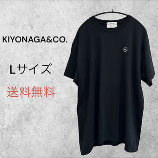 ソフネット(SOPHNET.)のKIYONAGA&CO FUJIWARA&CO Tシャツ Lサイズ 黒(Tシャツ/カットソー(半袖/袖なし))