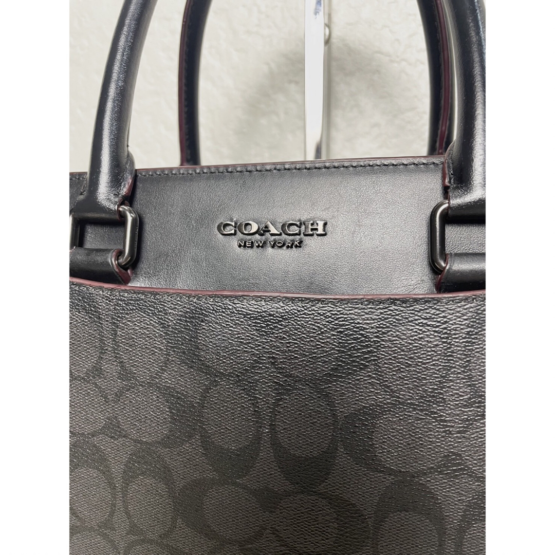 COACH(コーチ)の【格安】定価12万　コーチ　メンテ済み　ビジネス　バッグ　本革　レザー　284 メンズのバッグ(ビジネスバッグ)の商品写真