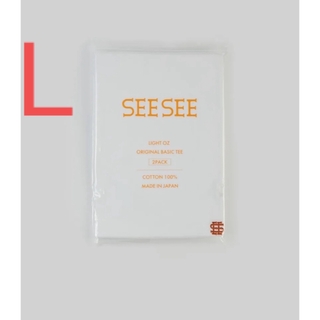 SEESEE SEE SEE BASIC 2 PACK TEE WHITE L