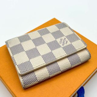 ルイヴィトン(LOUIS VUITTON)の【極美品】ルイヴィトン　アンヴェロップカルトドゥヴィジット　名刺入れ　ダミエ(名刺入れ/定期入れ)