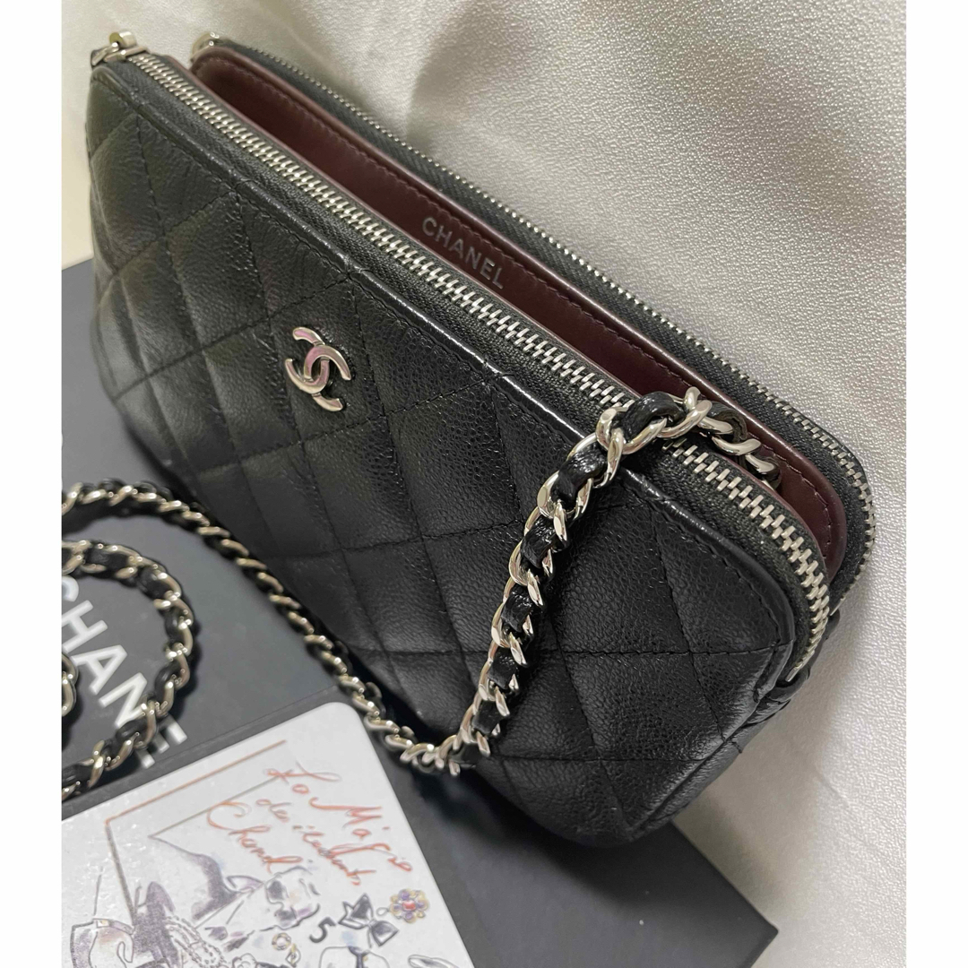 CHANEL(シャネル)の【きさらぎ様専用】　CHANEL 　チェーンウォレット レディースのバッグ(ショルダーバッグ)の商品写真