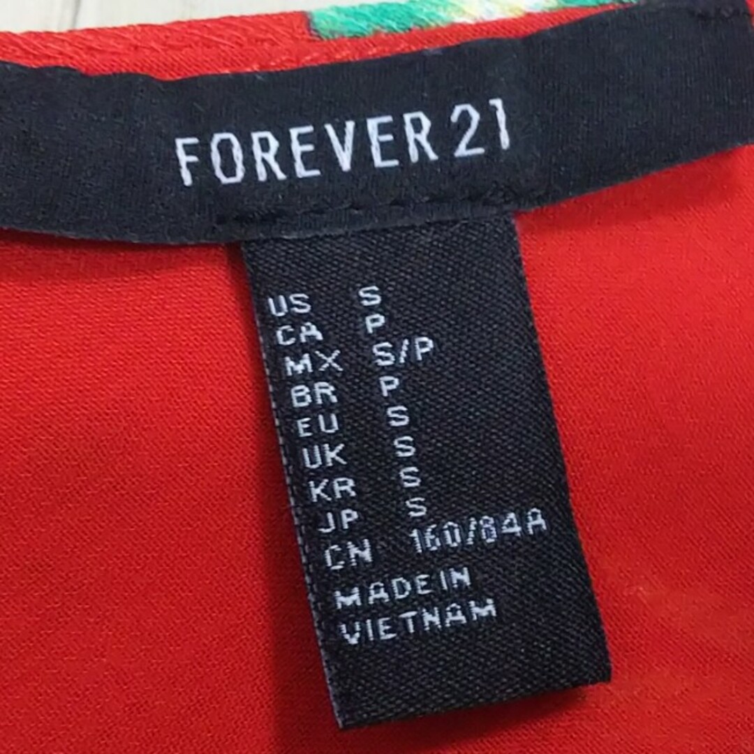 FOREVER 21(フォーエバートゥエンティーワン)のFOREVER21 フォーエバー21 ワンピース チュニック レディースのワンピース(ミニワンピース)の商品写真