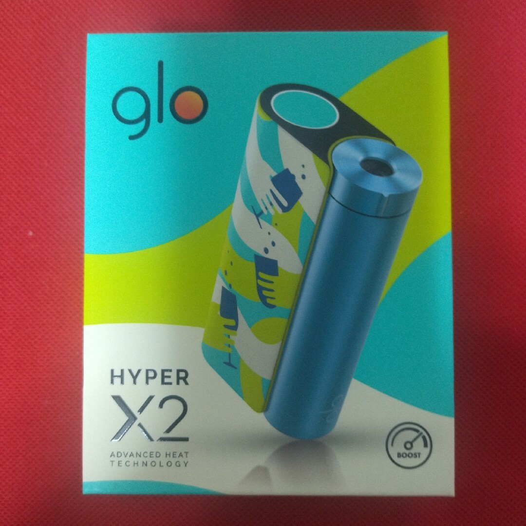 glo(グロー)の【新品未使用：開封】電子タバコ glo HYPER X2 スプリングエディション メンズのファッション小物(タバコグッズ)の商品写真