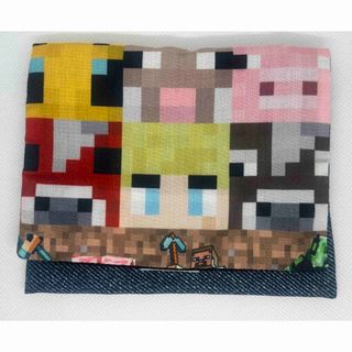 310   ハンドメイド　移動ポケット　マイクラ(外出用品)