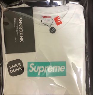 シュプリーム(Supreme)のSupreme Tiffany Box logo Tee(Tシャツ/カットソー(半袖/袖なし))