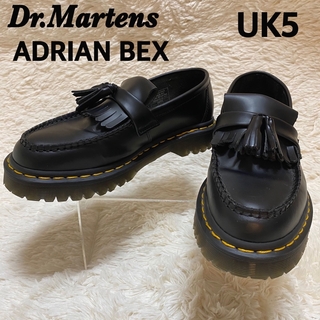 ドクターマーチン(Dr.Martens)のドクターマーチン　ADRIAN BEX タッセルローファー　厚底　24cm 黒(ローファー/革靴)