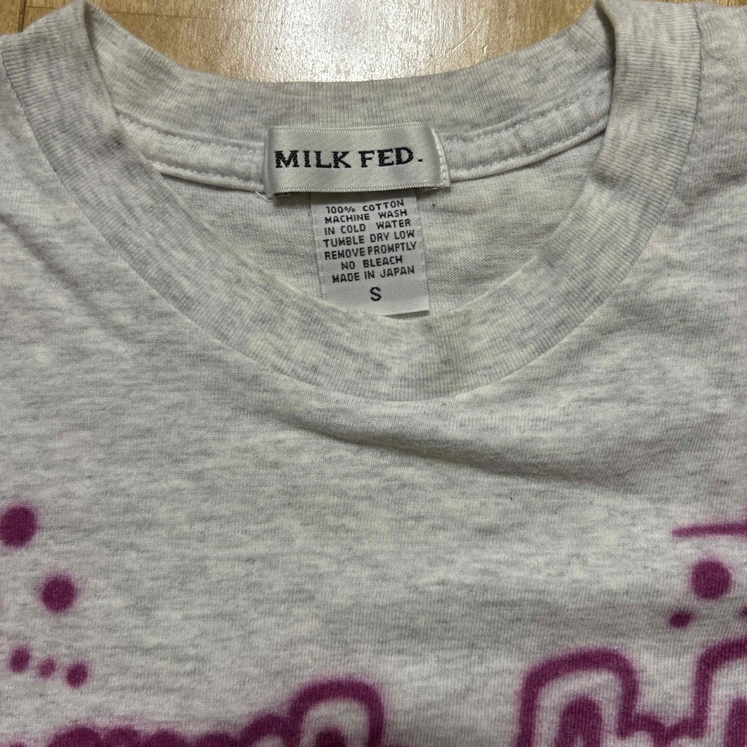 MILKFED.(ミルクフェド)のミルクフェド　Tシャツ　S レディースのトップス(Tシャツ(半袖/袖なし))の商品写真