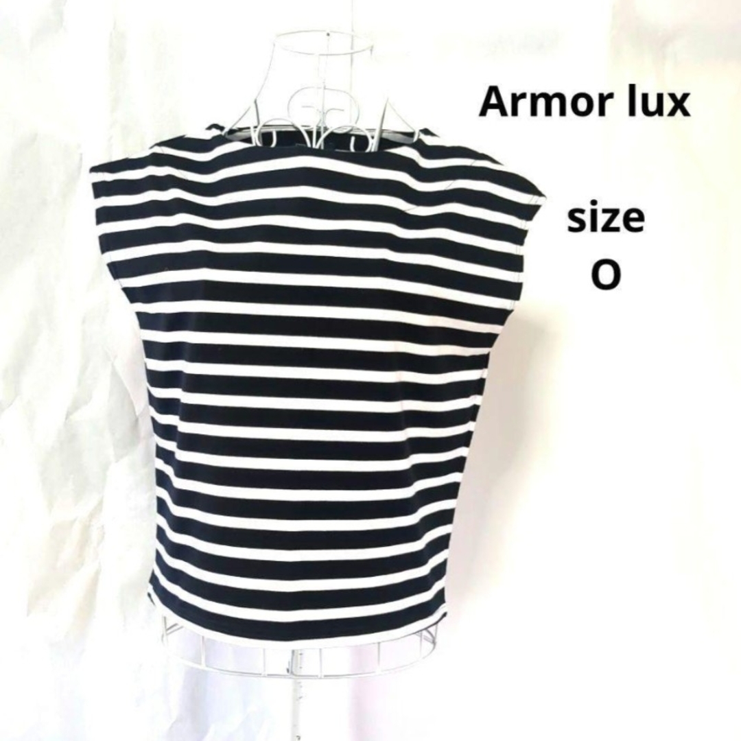 Armor lux　アルモリュクス　レディースTシャツ　ノースリーブカットソー レディースのトップス(Tシャツ(半袖/袖なし))の商品写真