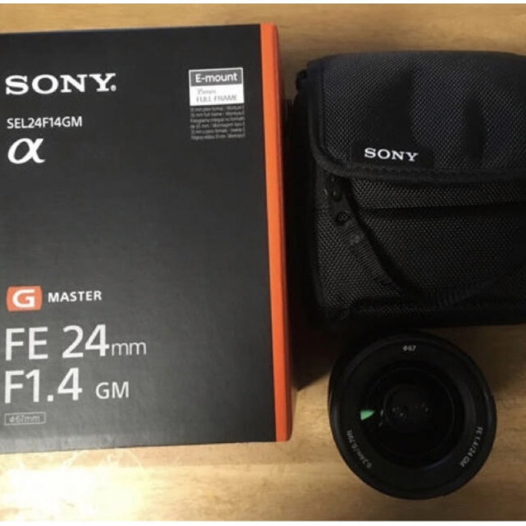 SONY(ソニー)のSONY FE24mm F1.4GM SEL24F14GM 美品 スマホ/家電/カメラのカメラ(レンズ(単焦点))の商品写真