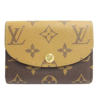 ルイヴィトン(LOUIS VUITTON)のルイヴィトン モノグラムリバース ポルトモネ ロザリ 二つ折り財布 M82333(財布)