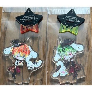 悪魔執事と黒い猫　サンリオ　アクリルキーホルダー　2点セット(キャラクターグッズ)