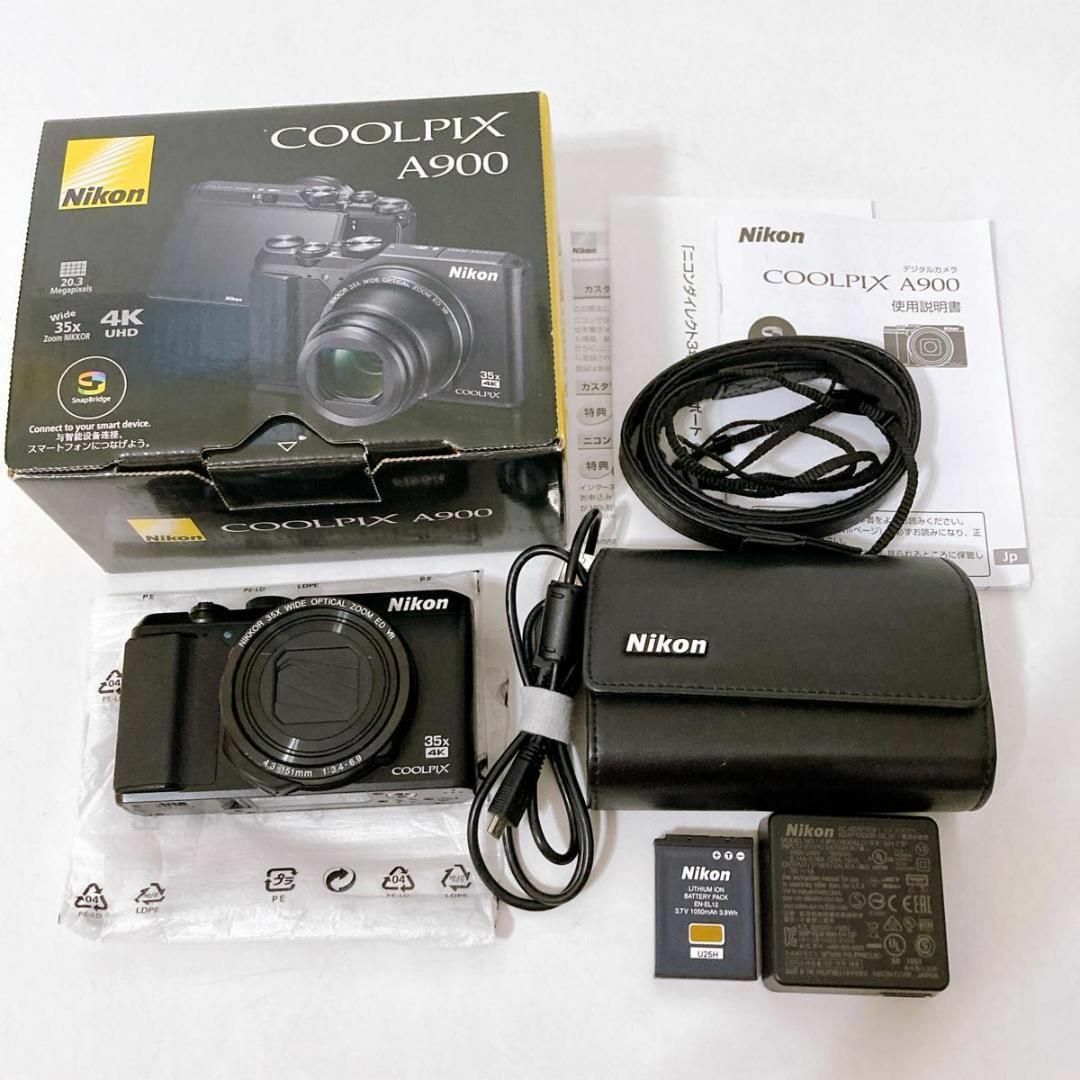 Nikon(ニコン)のNikon COOLPIX A900 ニコン デジタルカメラ コンデジ デジカメ スマホ/家電/カメラのカメラ(コンパクトデジタルカメラ)の商品写真