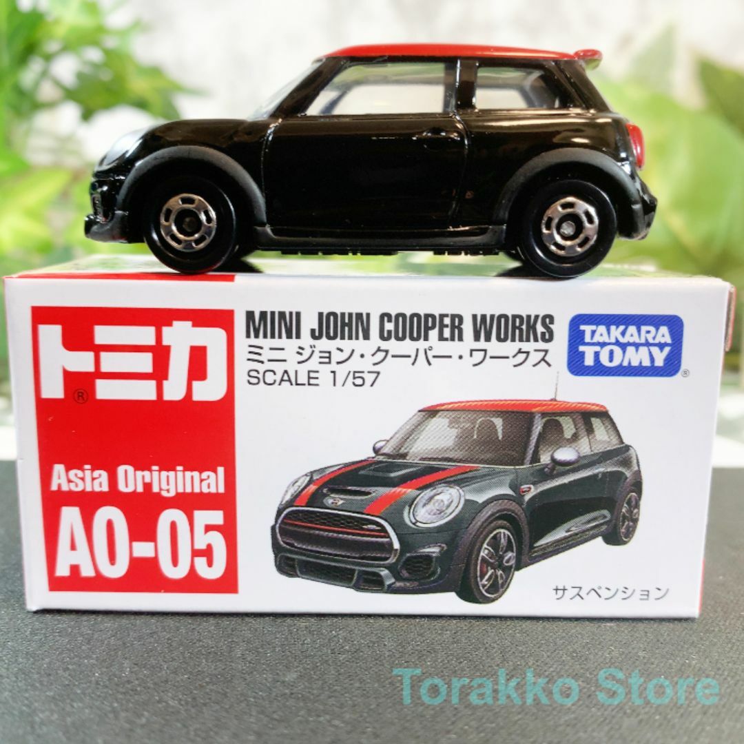 Takara Tomy(タカラトミー)の【新品】トミカ AO-05 アジア限定版 ミニ ジョン・クーパー・ワークス エンタメ/ホビーのおもちゃ/ぬいぐるみ(ミニカー)の商品写真