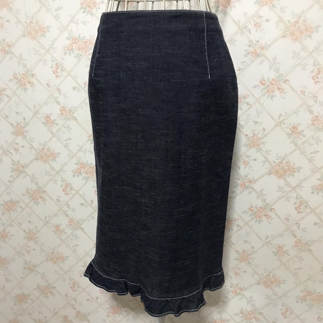 ★MUSEE D'UJI/ミューゼドウジ★新品タグ付★大きいサイズ！スカート40 レディースのスカート(ひざ丈スカート)の商品写真