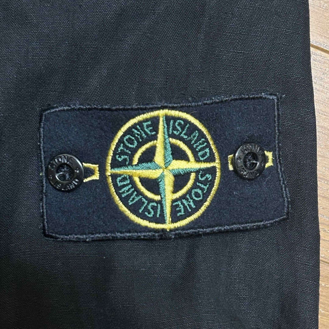 STONE ISLAND(ストーンアイランド)のポール期 STONE ISLAND ガーメントダイ　リネンジャケット メンズのジャケット/アウター(ブルゾン)の商品写真