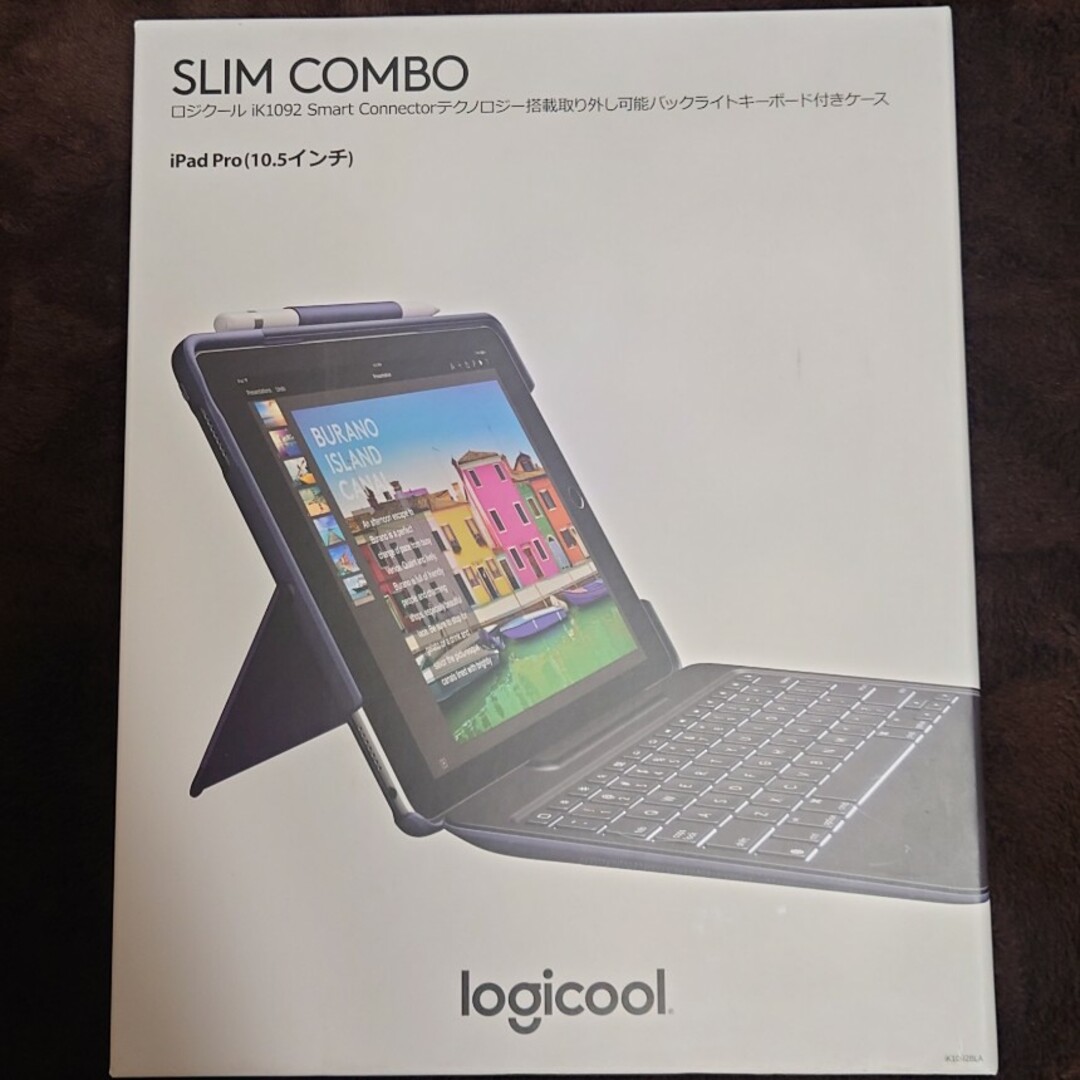 Logicool(ロジクール)のLogicool iPad用 キーボード【訳あり】 スマホ/家電/カメラのPC/タブレット(PC周辺機器)の商品写真