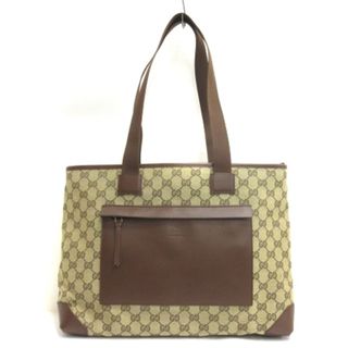 グッチ(Gucci)のグッチ GUCCI GGキャンバス トートバッグ 0426 ブラウン(トートバッグ)