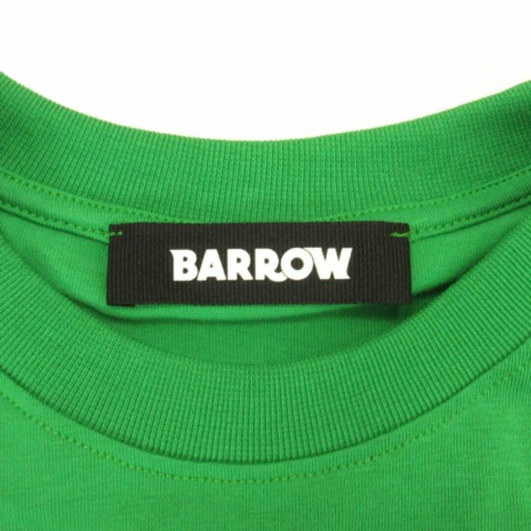 other(アザー)のバロー BARROW タグ付き Tシャツ 半袖 3Dプリント グリーン L メンズのトップス(Tシャツ/カットソー(半袖/袖なし))の商品写真