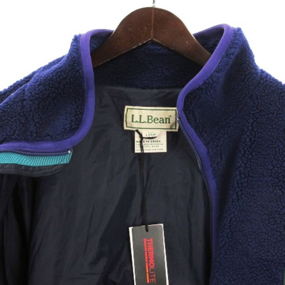 L.L.Bean(エルエルビーン)のエルエルビーン トップシャム ボア フリース ジャケット 3475-3040 L メンズのジャケット/アウター(ブルゾン)の商品写真