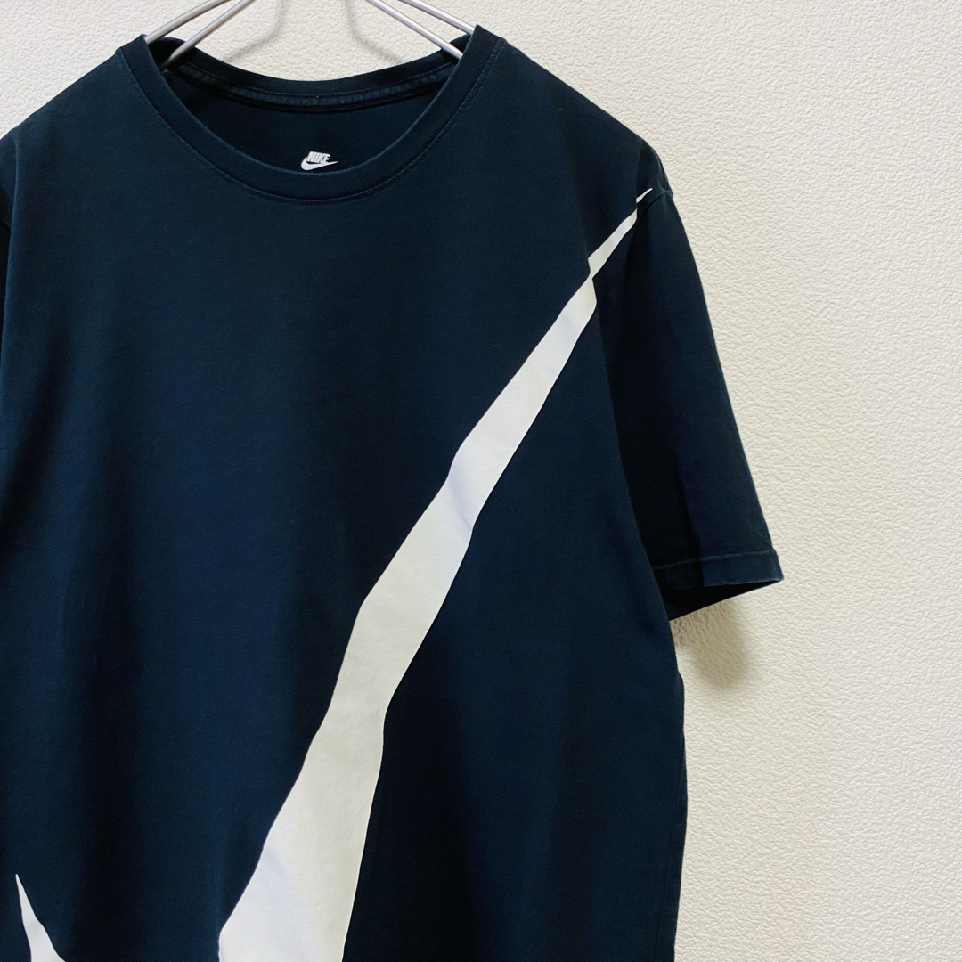 NIKE(ナイキ)の一点物　ナイキ (NIKE)  デカロゴ　スウッシュ　Tシャツ メンズのトップス(Tシャツ/カットソー(半袖/袖なし))の商品写真