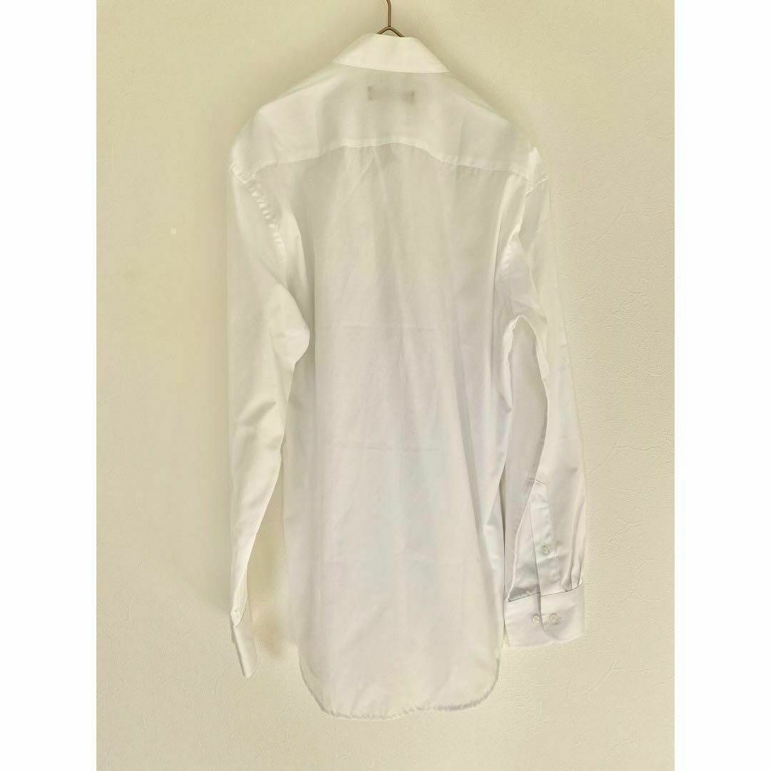 結婚式 メンズ ワイシャツ 新郎 白　ホワイト　サイズM　ドレスショップ 和々 メンズのトップス(シャツ)の商品写真