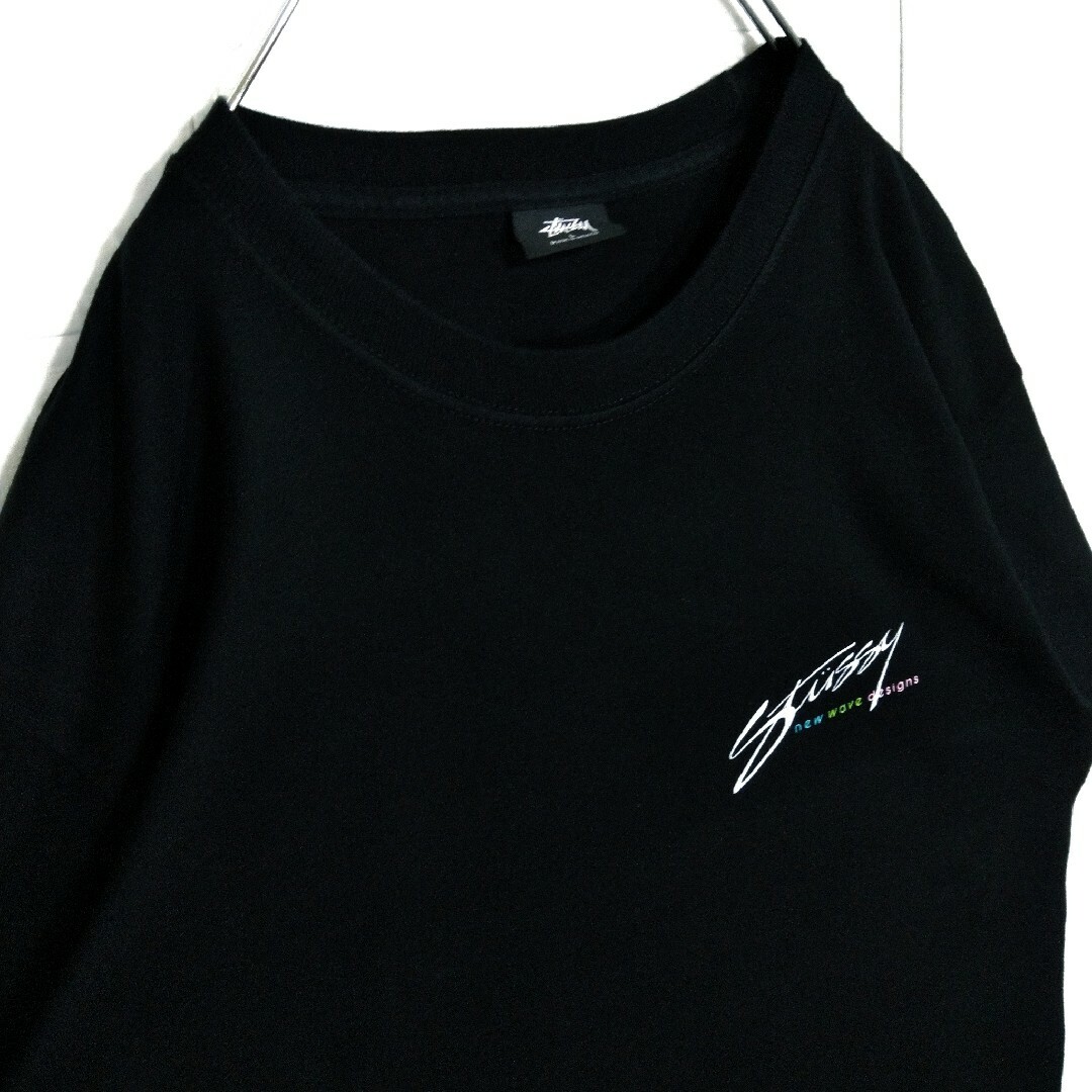 STUSSY(ステューシー)の【STUSSY】new wave カラフルロゴ　ビッグシルエット　Tシャツ メンズのトップス(Tシャツ/カットソー(半袖/袖なし))の商品写真