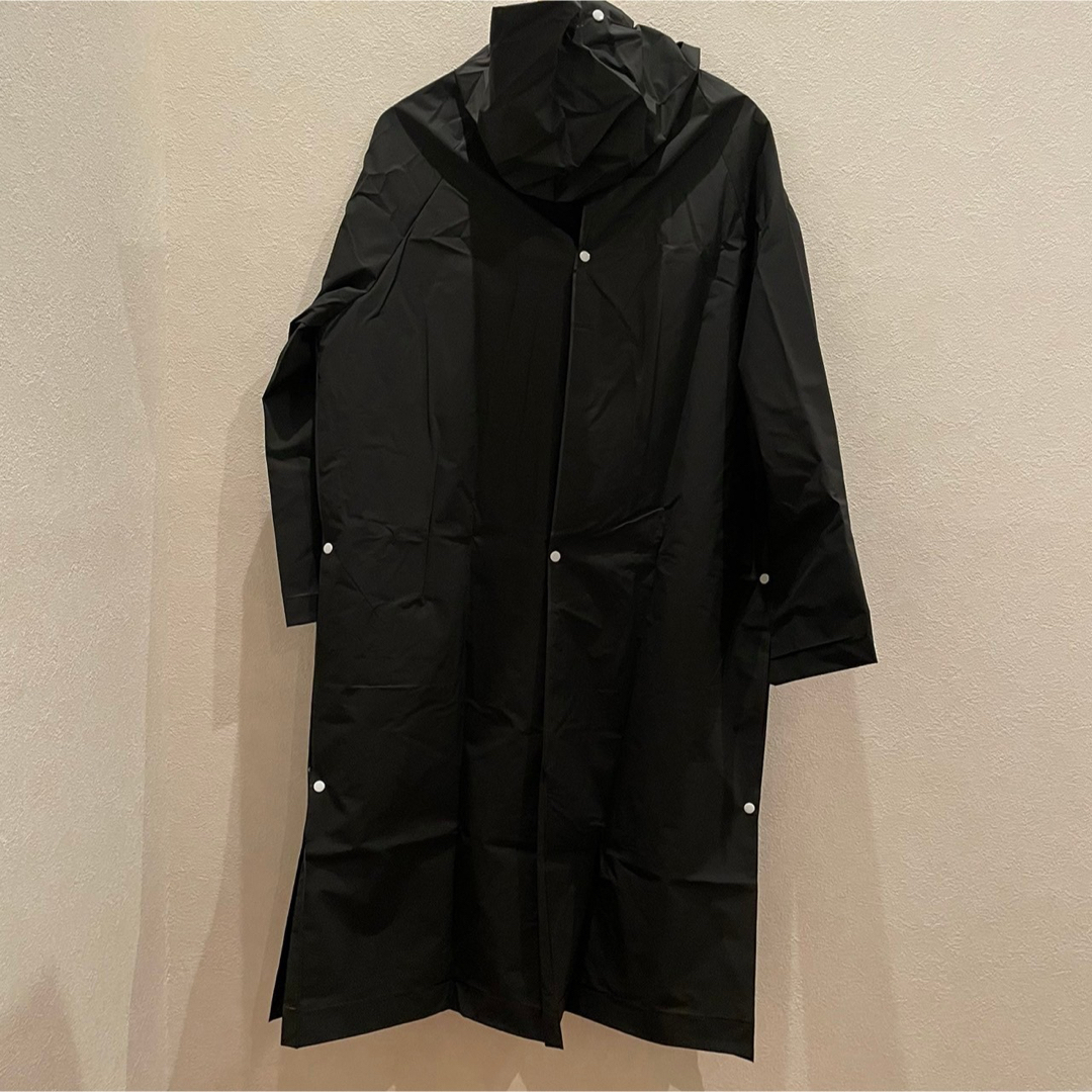 ⭐️多機能レインコートブラックXL雨合羽カッパ防水雨具男女兼用レイン ⭐️多機能レインコートブラックXL雨合羽カッパ防水雨具男女兼用レイン