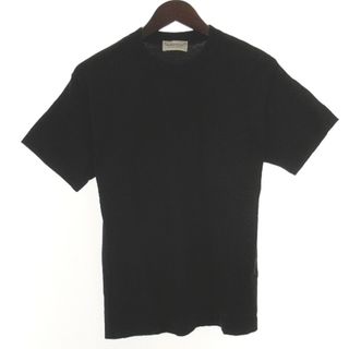 ジョンスメドレー(JOHN SMEDLEY)のジョンスメドレー ニット カットソー 半袖 英国製 ブラック S(ニット/セーター)