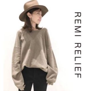 アパルトモン REMI RELIEF T/CウラケSweat プルオーバー