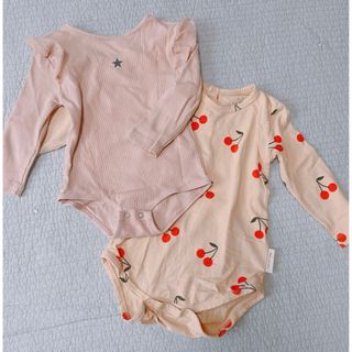 tinycottons ZARA ロンパース2枚セット